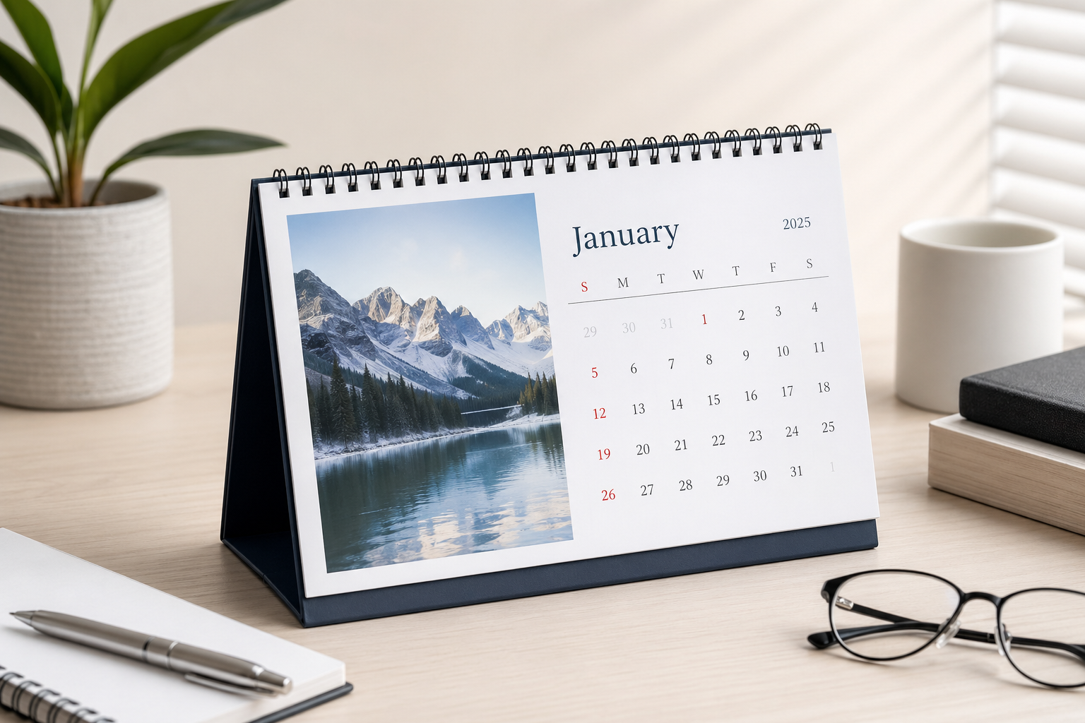Table Calendar Printing Hamilton | Custom Desk Calendars
